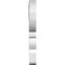 Ekena Millwork Rotherham Architectural Grade PVC Bracket, 5/8"W X 6"D X 6"H BKTP01X06X06RO - alternate 2